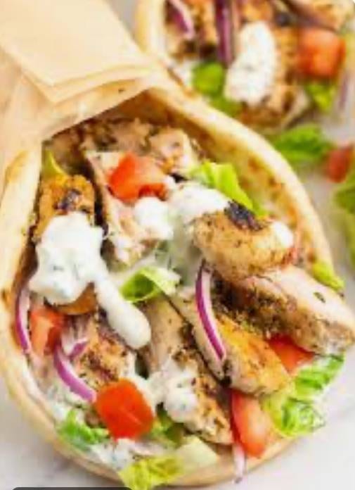 Chicken Gyro - Gyro de Pollo.