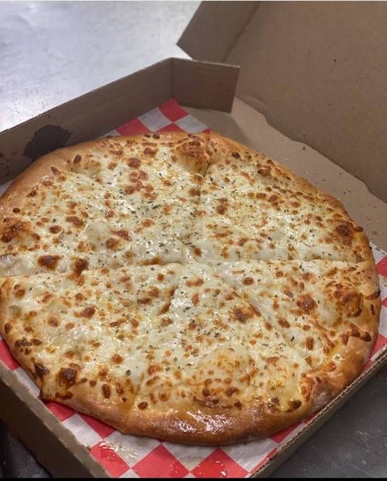 White Pizza - Pizza Blanca.