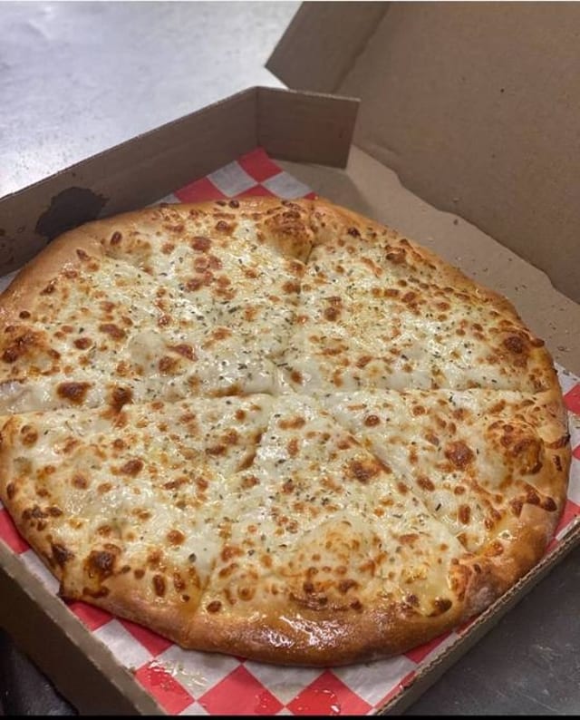 White Pizza - Pizza Blanca.
