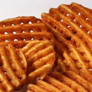 Waffle Fries with Cheese